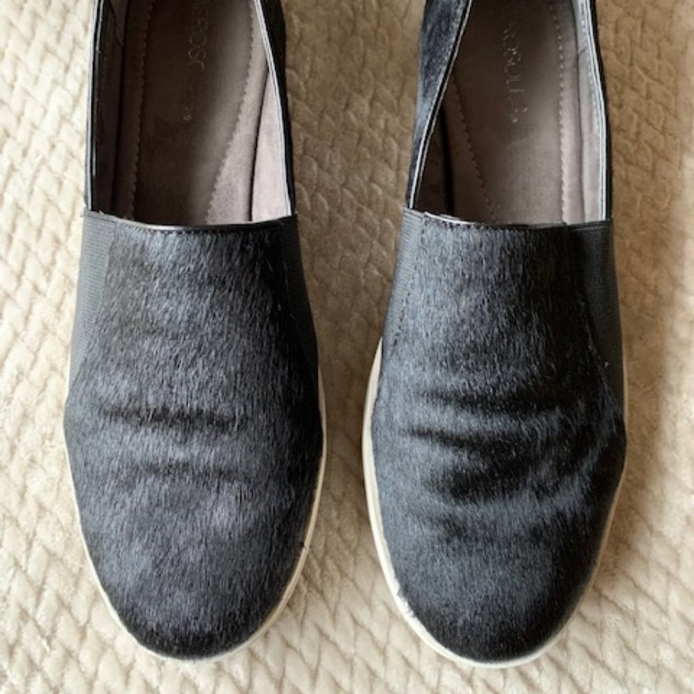 Aerosoles - Saltwater Black Cowhair Size 10 m